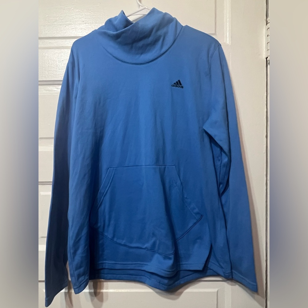 Adidas Sky Blue Pullover Fleece